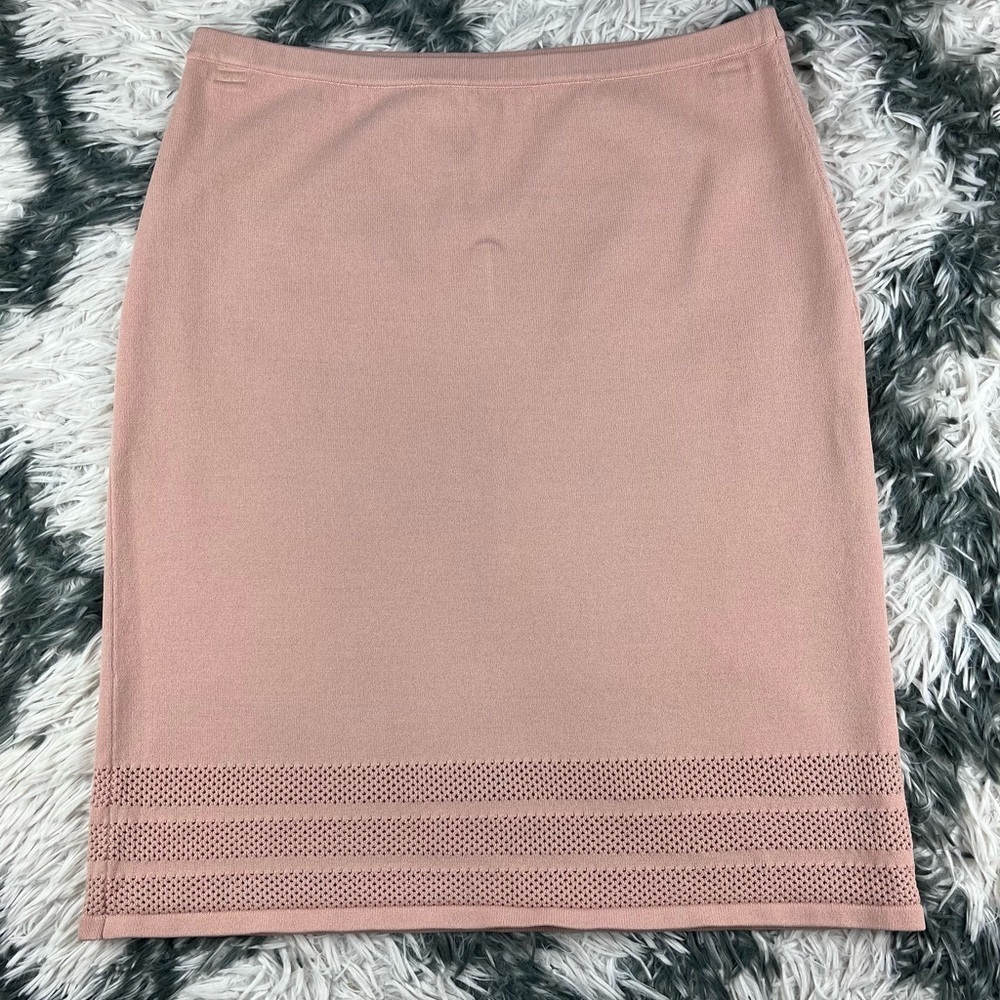 Calvin Klein Women's Pink Pencil Skirt Size Medium